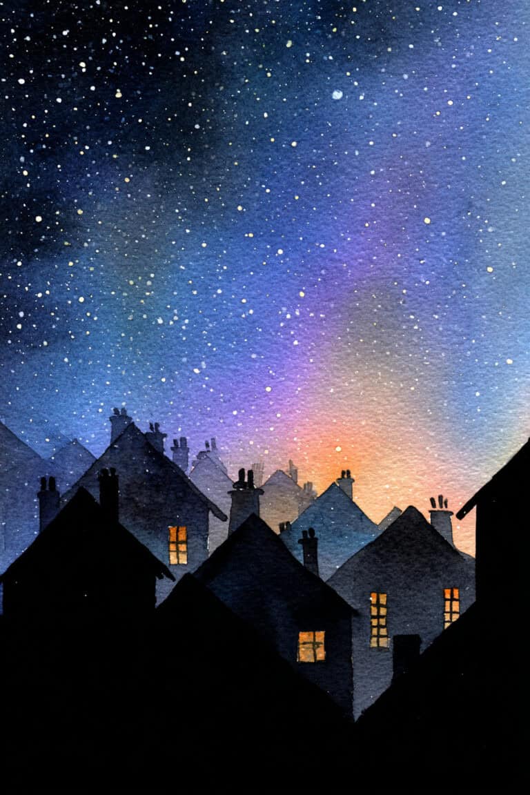 Quiet Village Night
