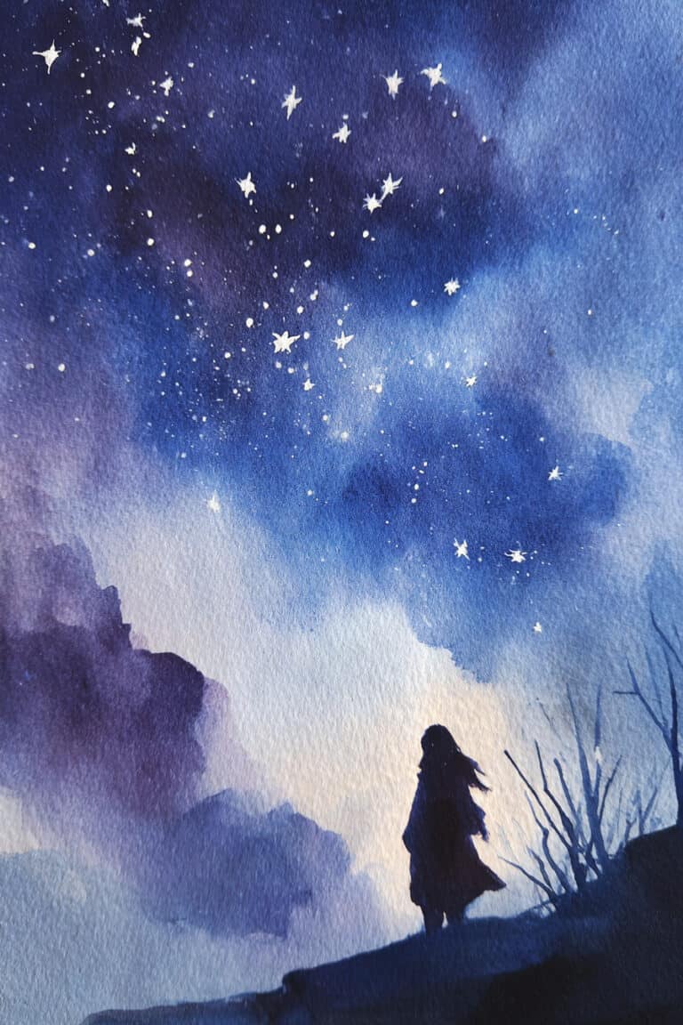 Stargazing Scene