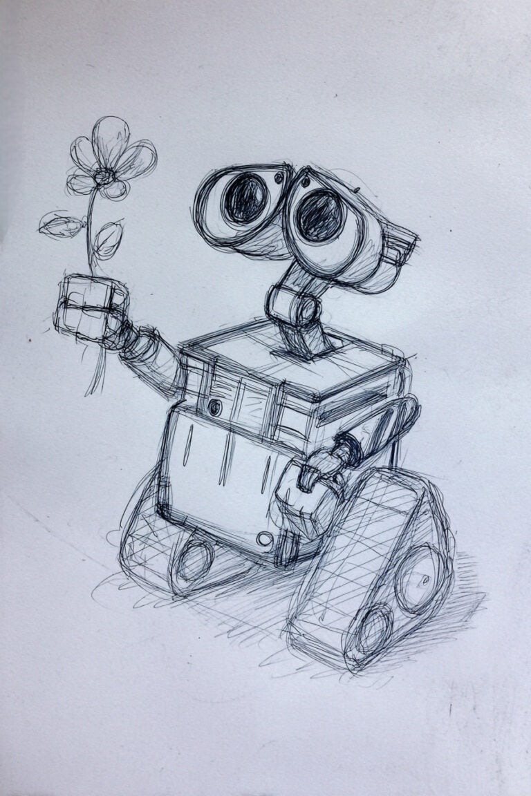 Wall-E’s Flower of Hope
