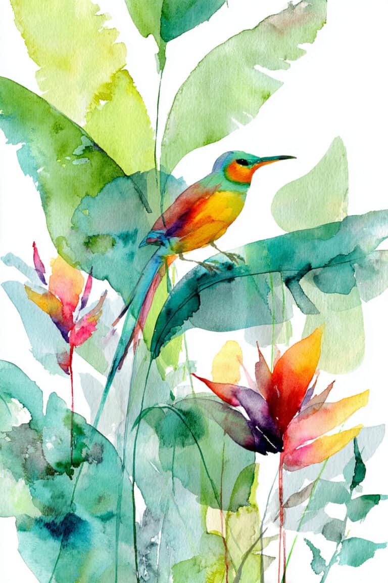 21. Bird of Paradise Tropical