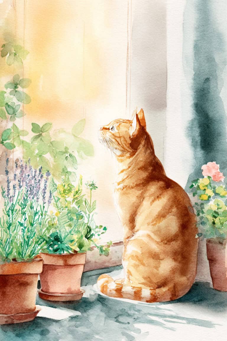 19. Cat Window Garden