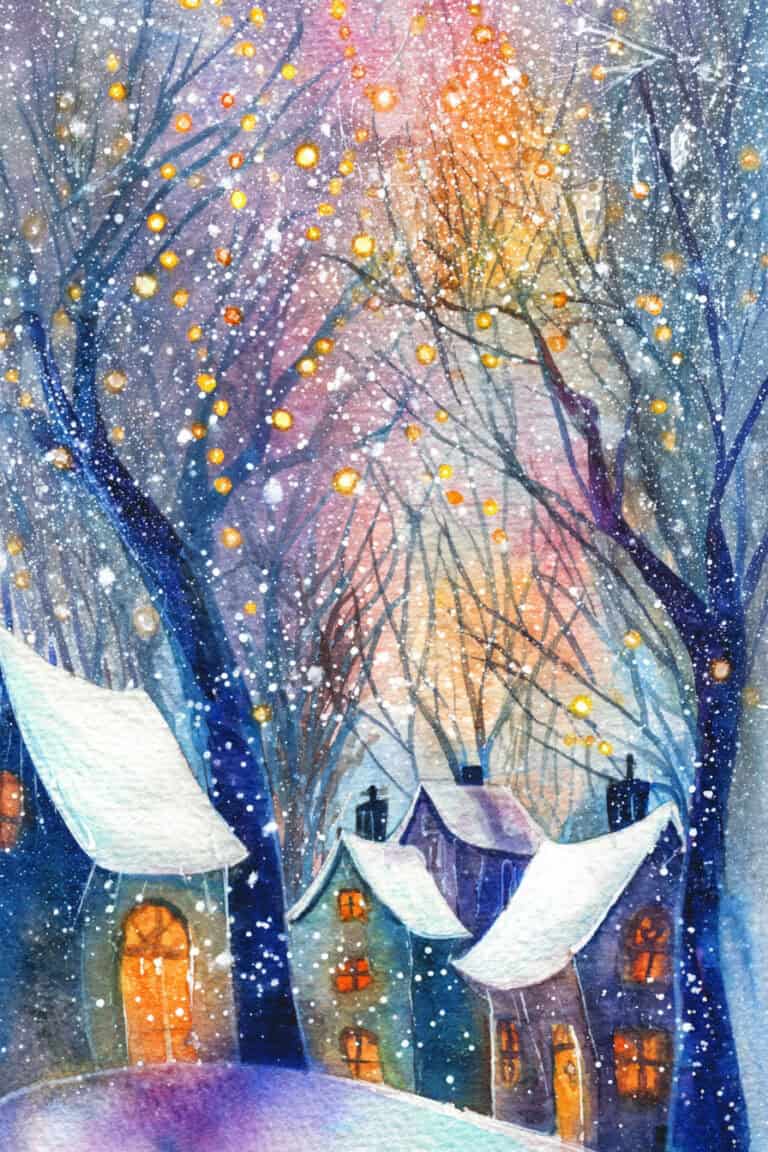 Fairy Light Forest Village