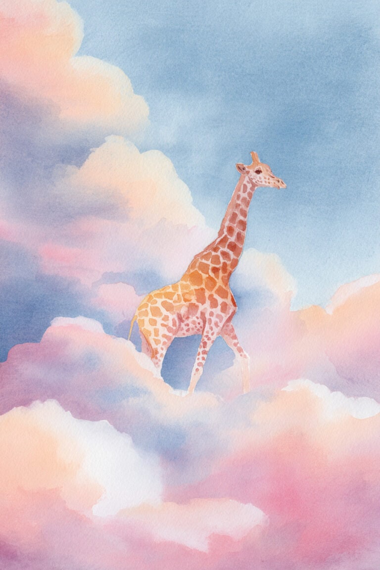 23. Giraffe Cloud Walker