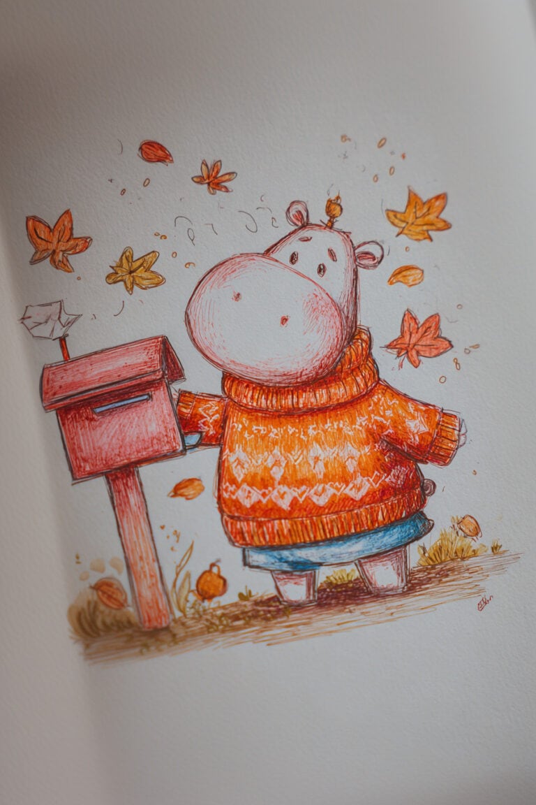 23. Hippo in Warm Sweater