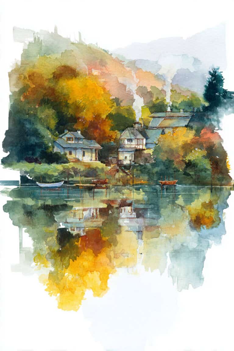 Lakeside Village Reflection