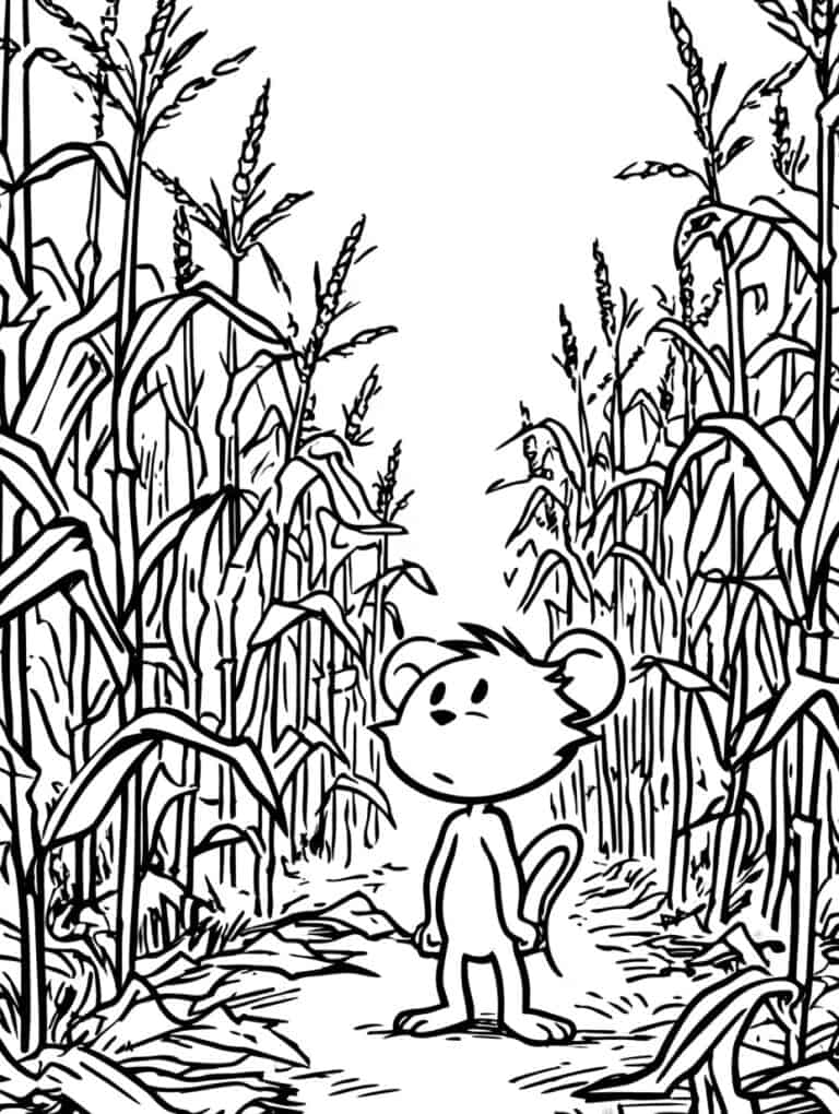 9. Mouse in Corn Maze