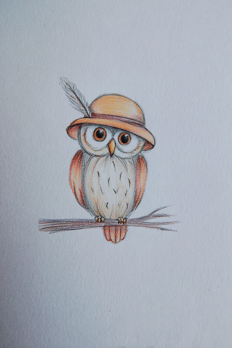 11. Owl with Autumn Hat