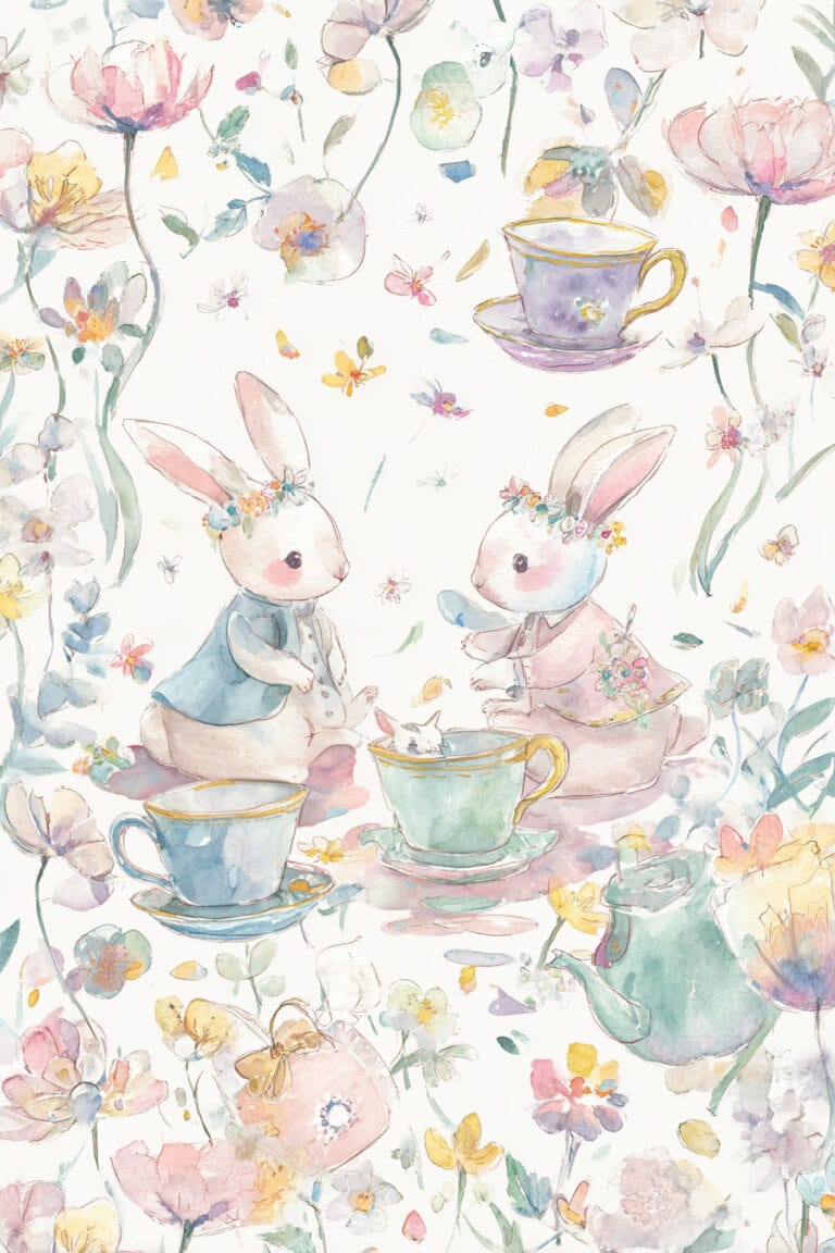 4. Rabbit Tea Party Wonderland