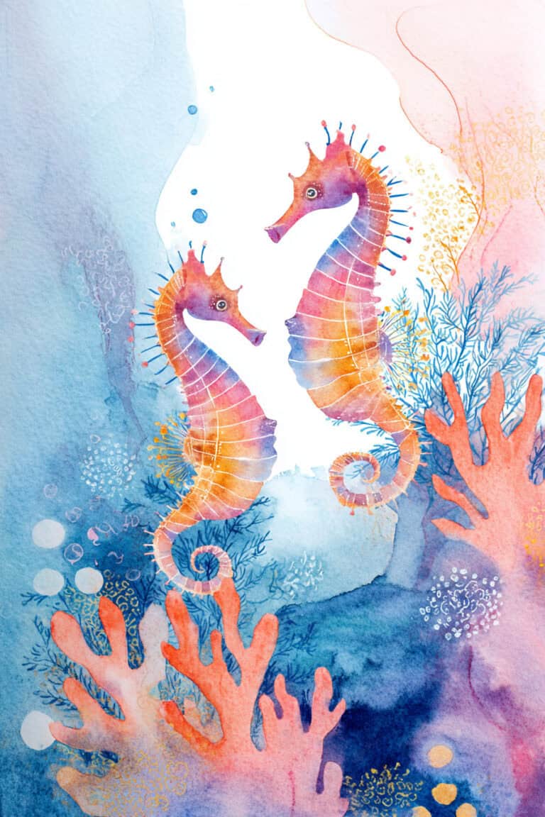 13. Seahorse Coral Garden