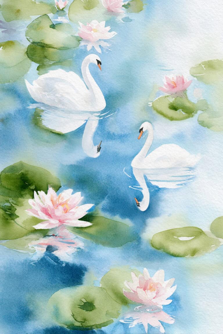 15. Swan Lake Lily Pads