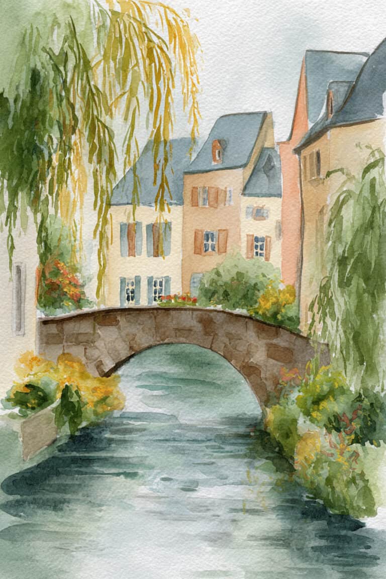 Village Bridge Romance