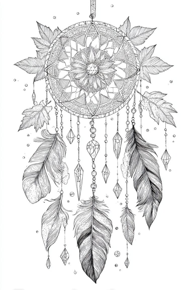 Bohemian Autumn Dreamcatcher