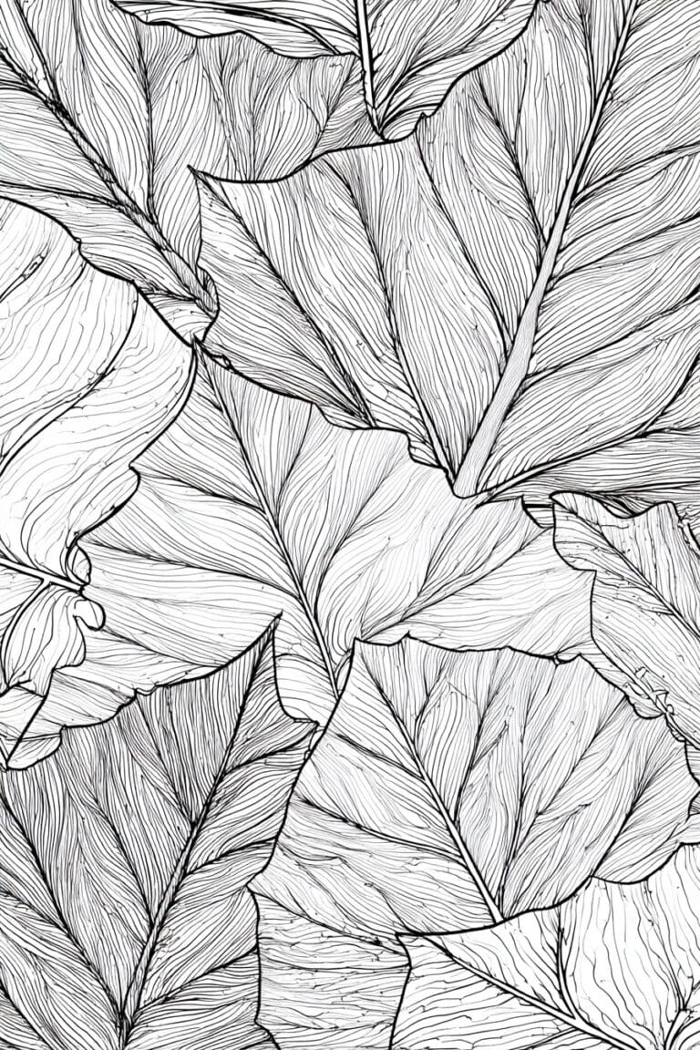 Intricate Leaf Patterns