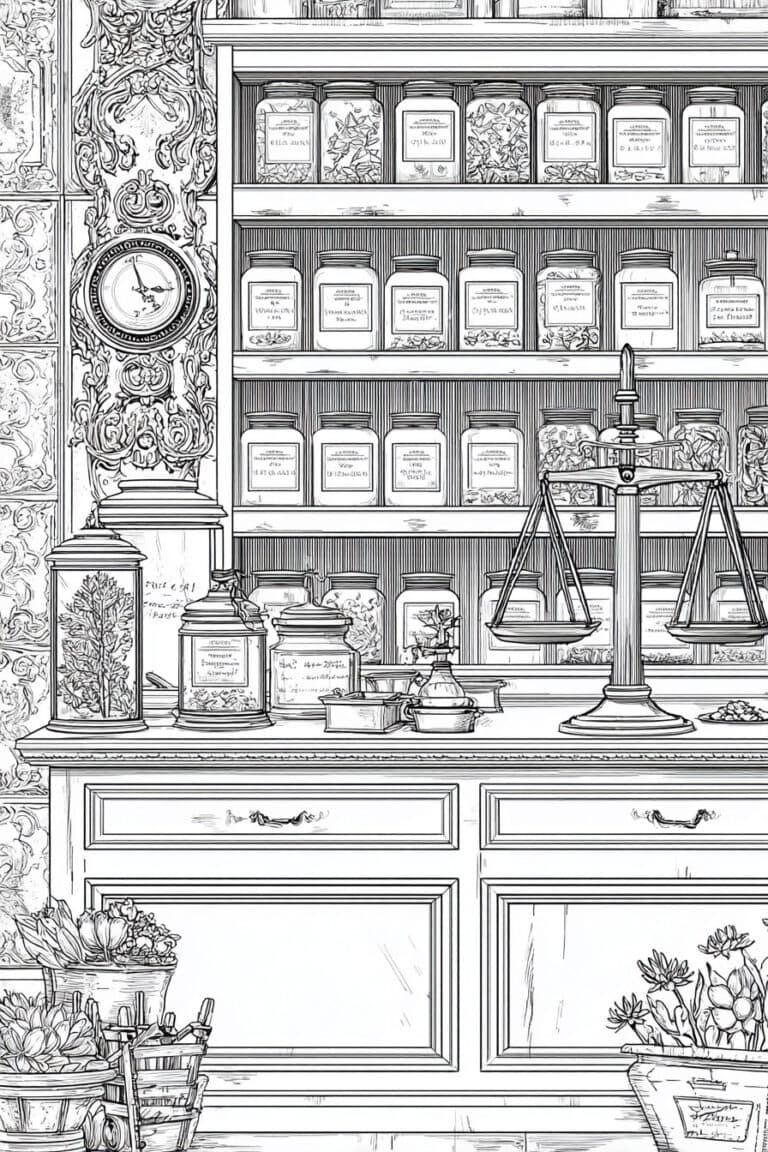 Vintage Apothecary Shop