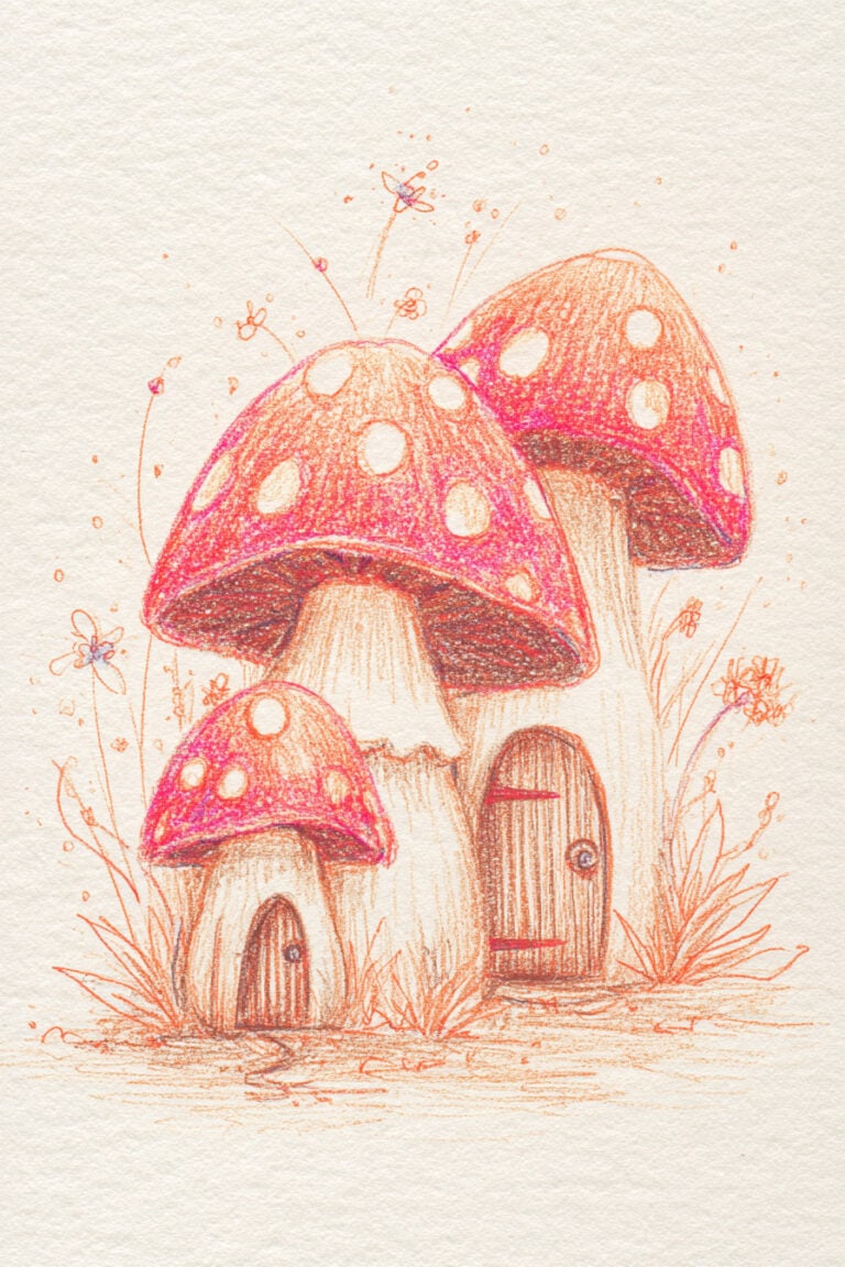 Woodland Mushroom Village