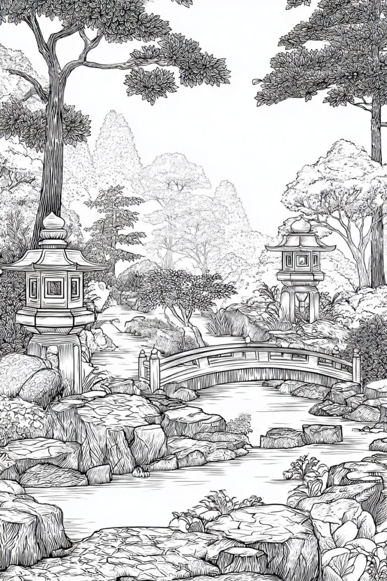 Zen Garden Autumn