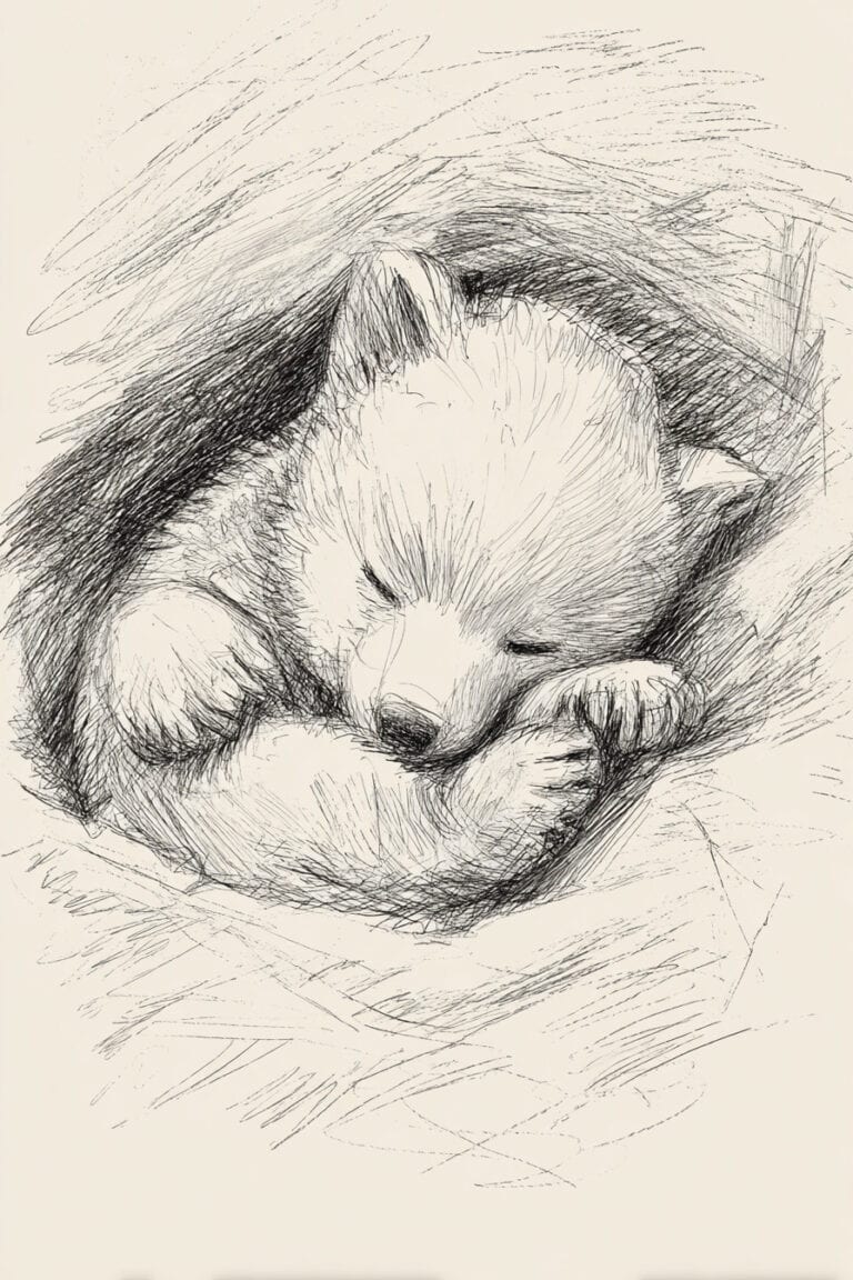 Bear Cub’s Nap