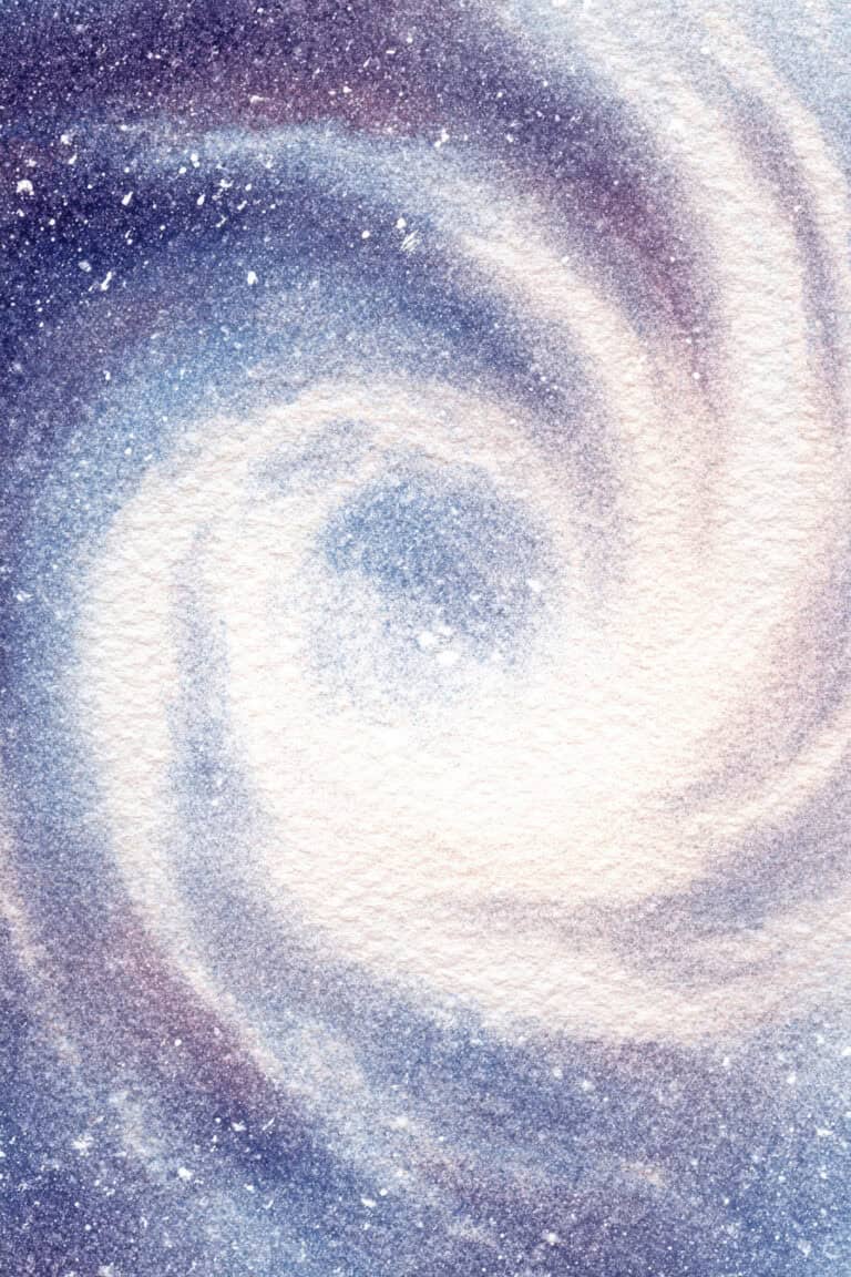 Blizzard Spiral Galaxy
