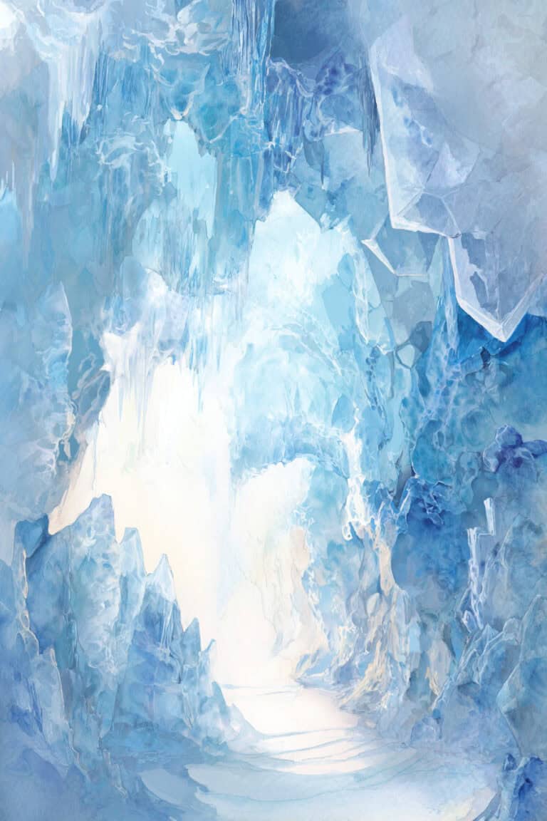 Crystal Cave Ice Geode