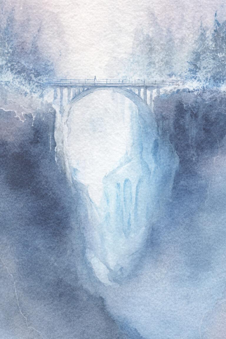 Moonbeam Snow Bridge