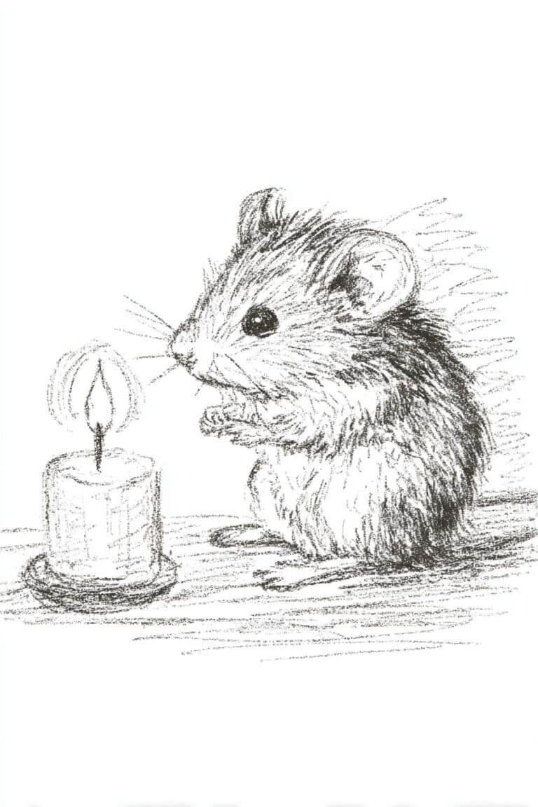 Mouse by Candlelight