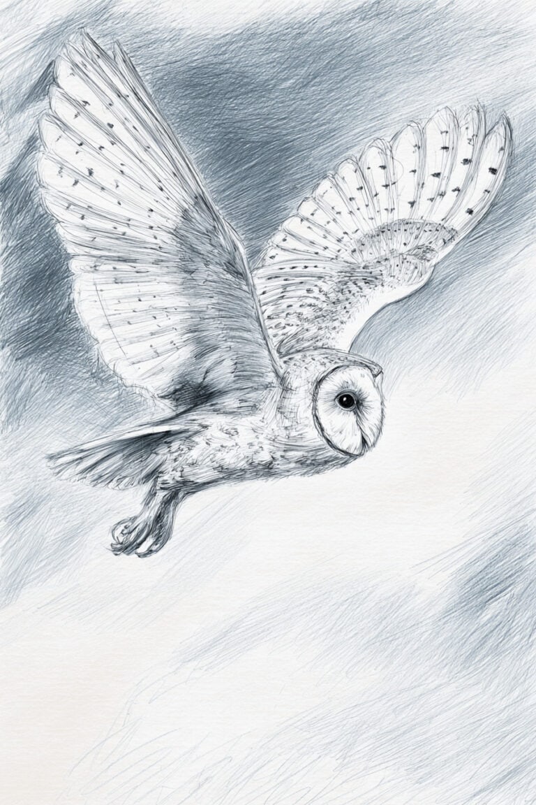 Owl in Flight