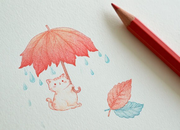 whimsical autumn doodles