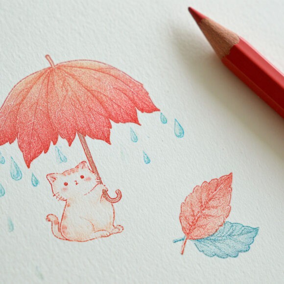 whimsical autumn doodles
