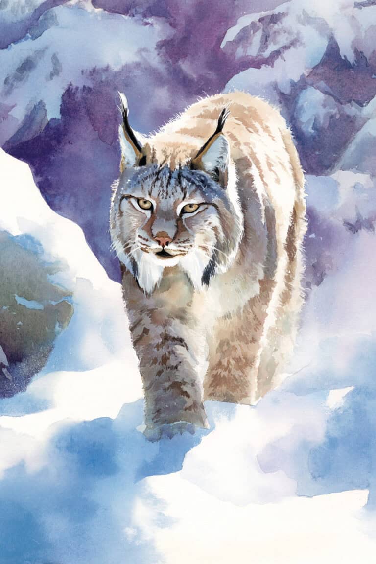 Arctic Lynx Hunter