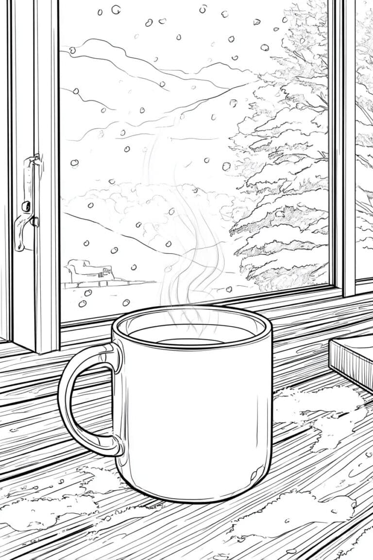 Cozy Mug by the Window