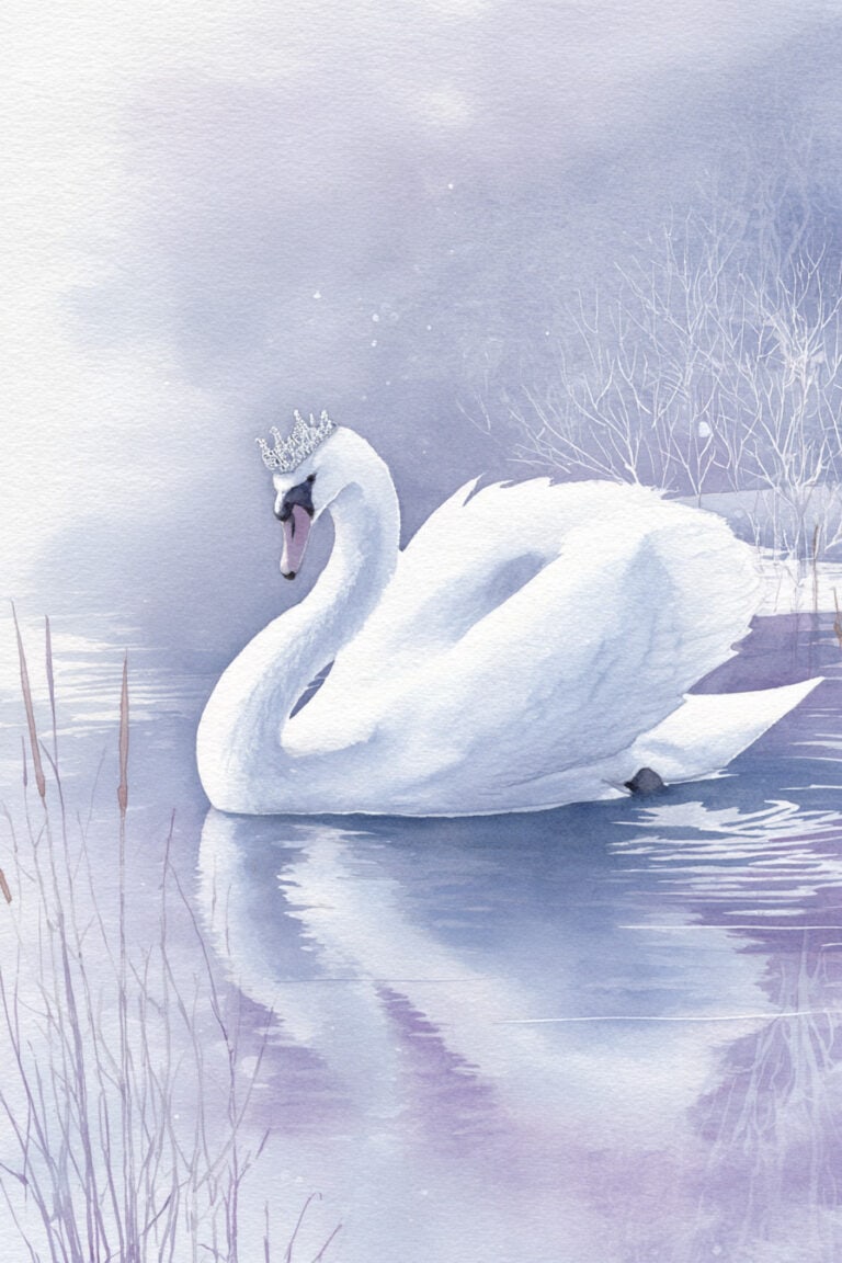Frost Swan Elegance