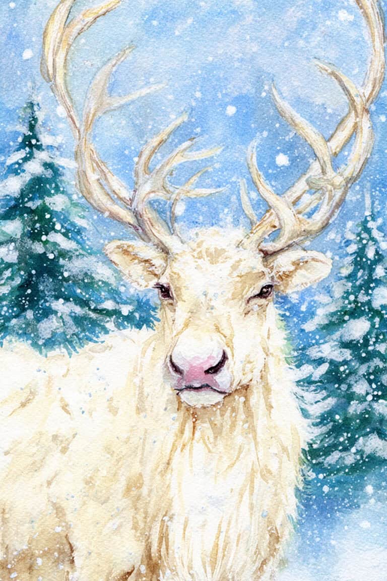 Winter Reindeer Majesty