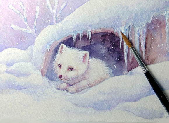 emthehuman1_paint_brush_next_to_a_loose_watercolor_illustration_7bdaec4a-54b8-4745-91ed-06f473530ab5