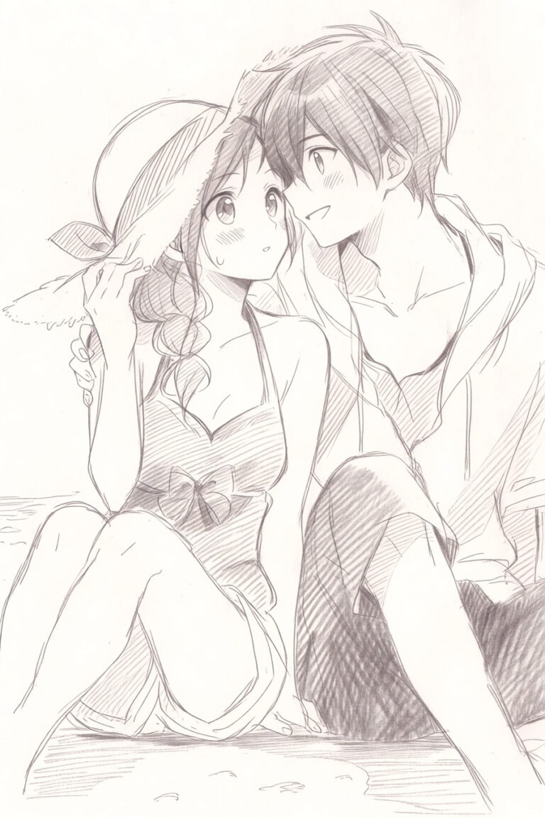Beach Couple