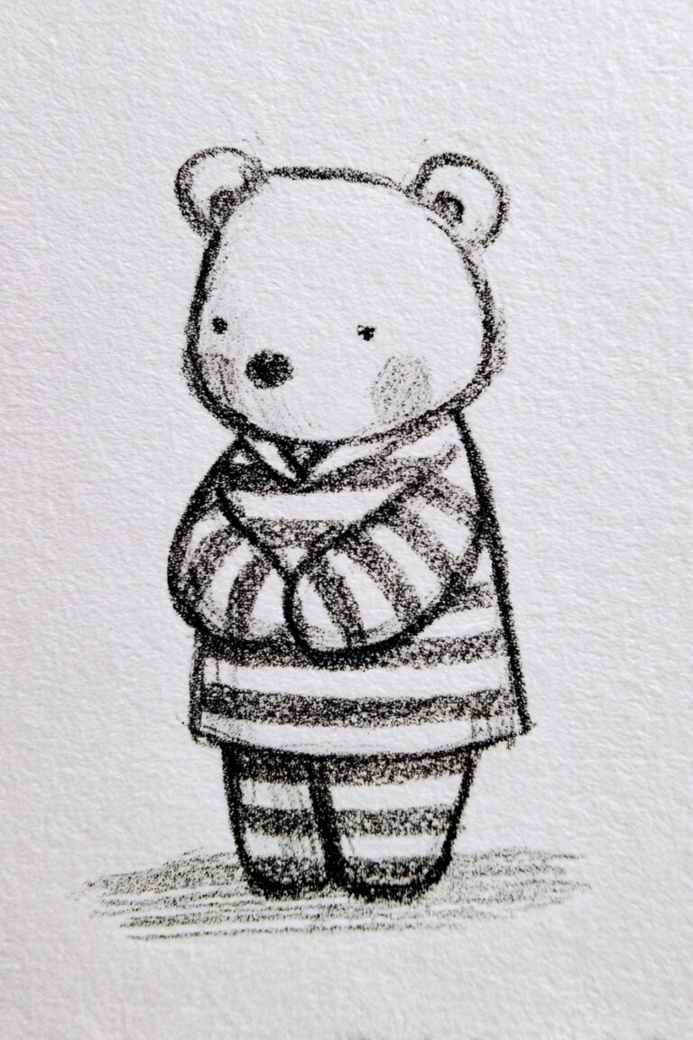 Bear Wearing Pajamas