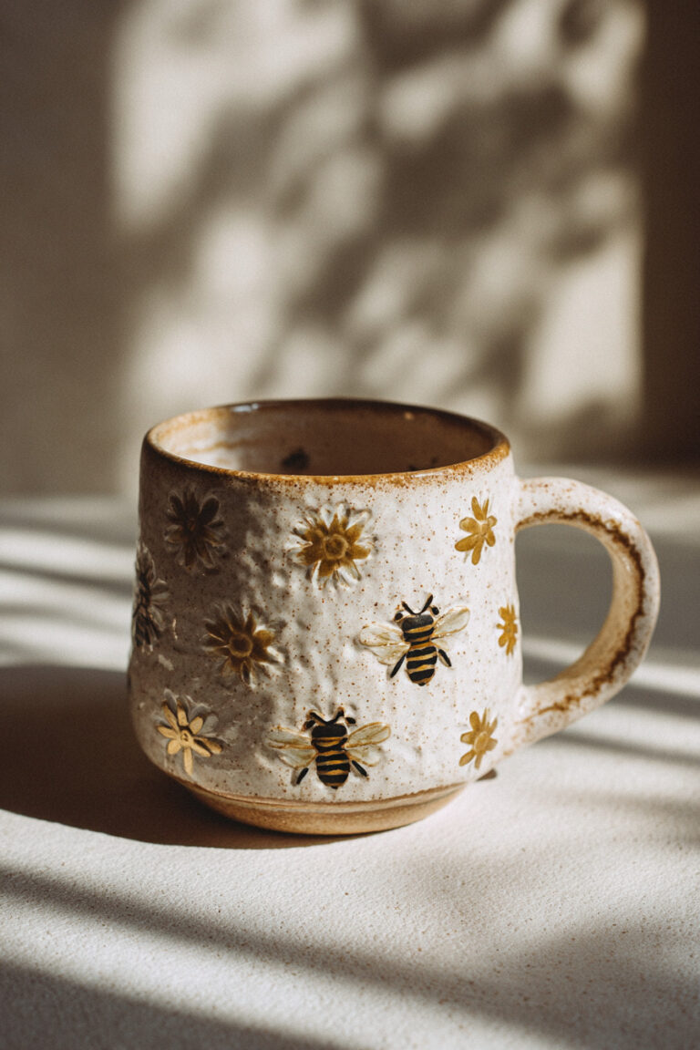 Bee & Daisy Mug