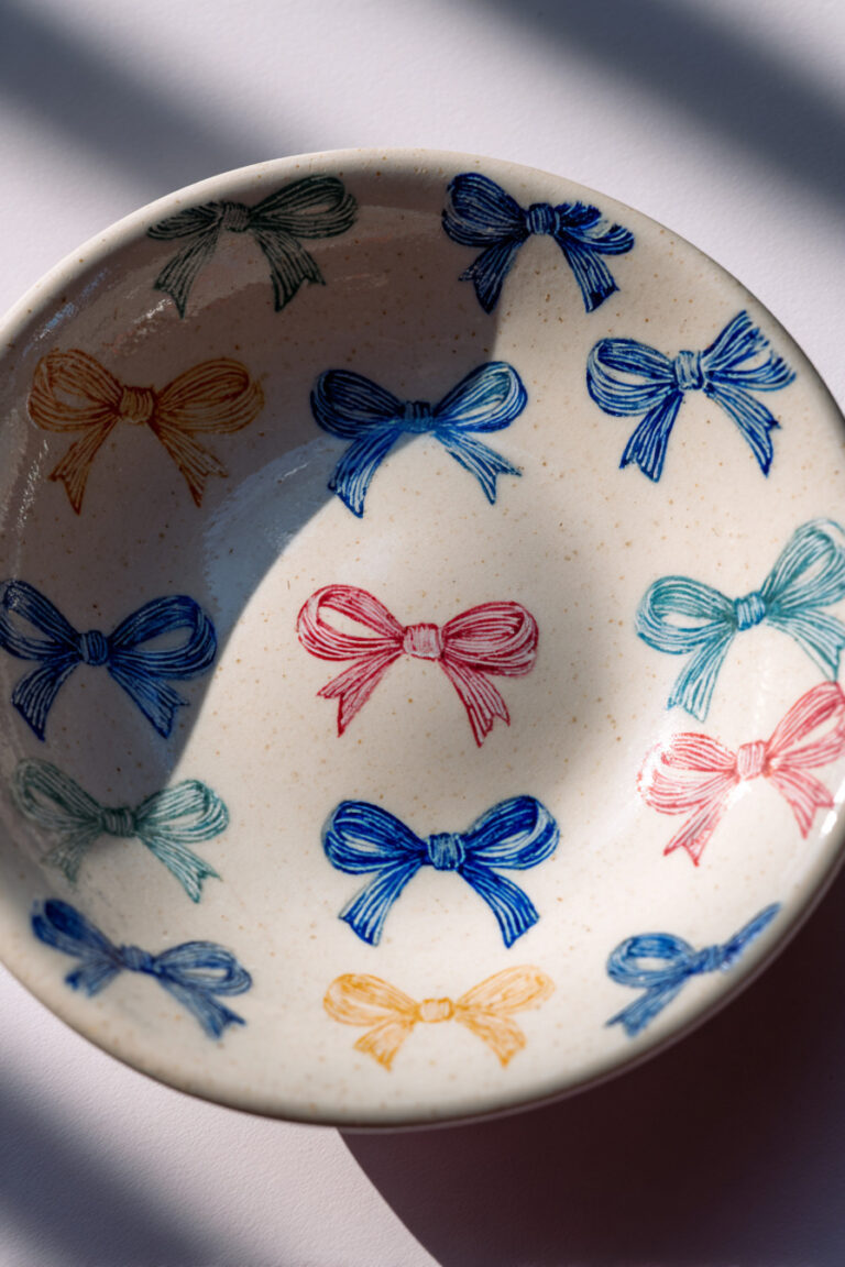 Bow Pattern Trinket Dish