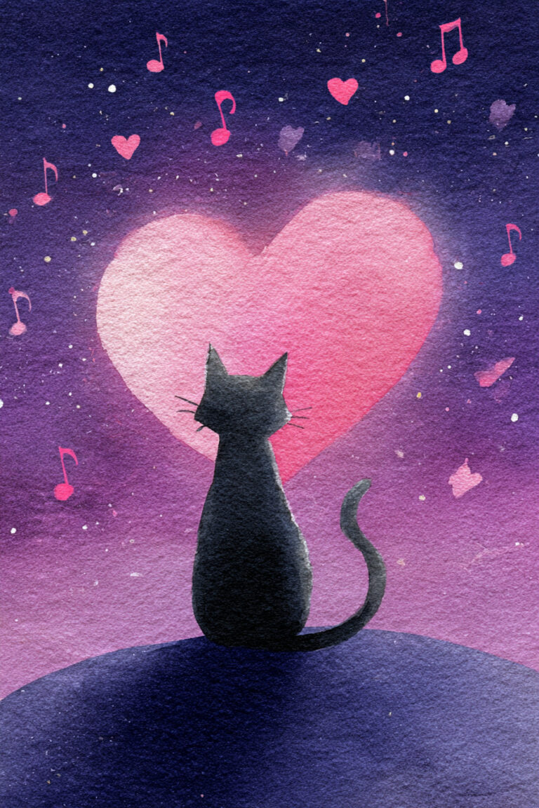 Cat Moon Serenade