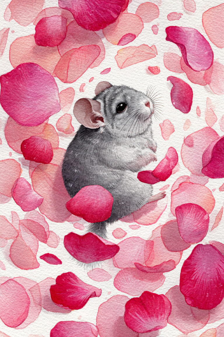 Chinchilla Rose Petals