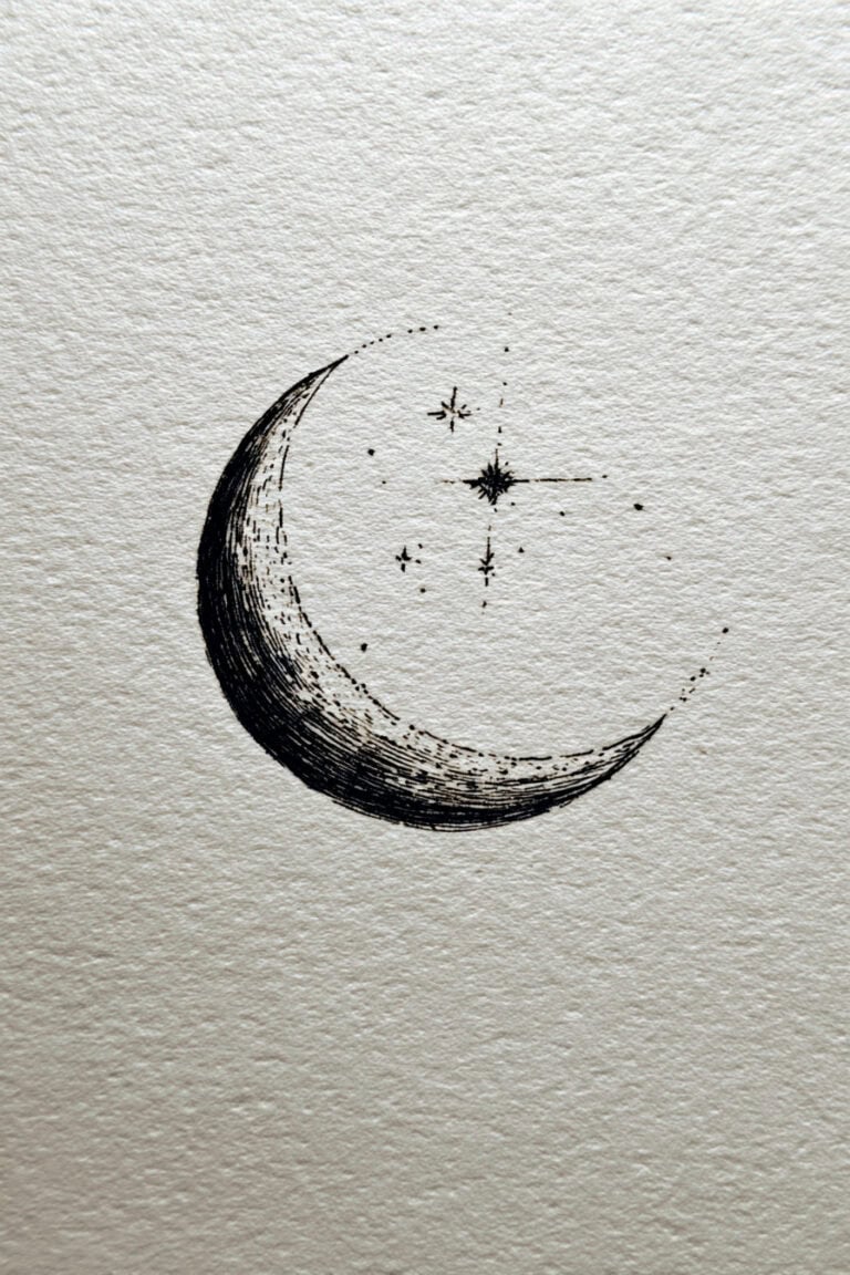 Crescent Moon Minimalism