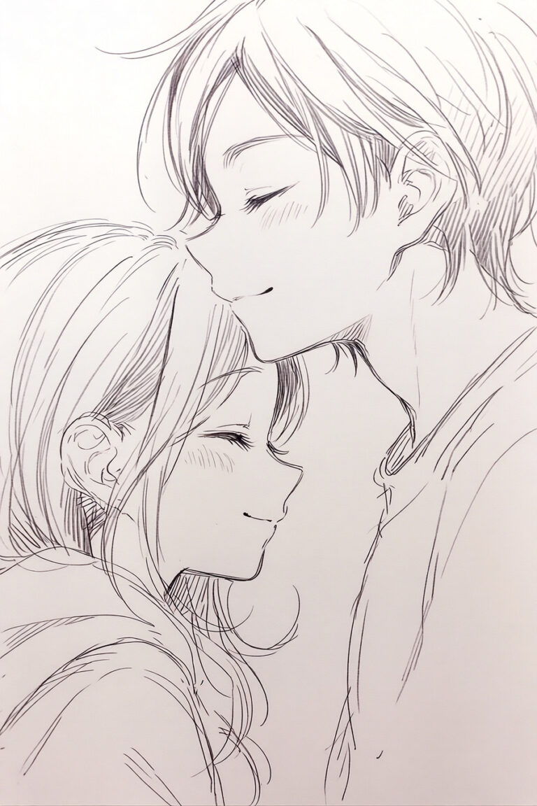 Forehead Kiss Moment