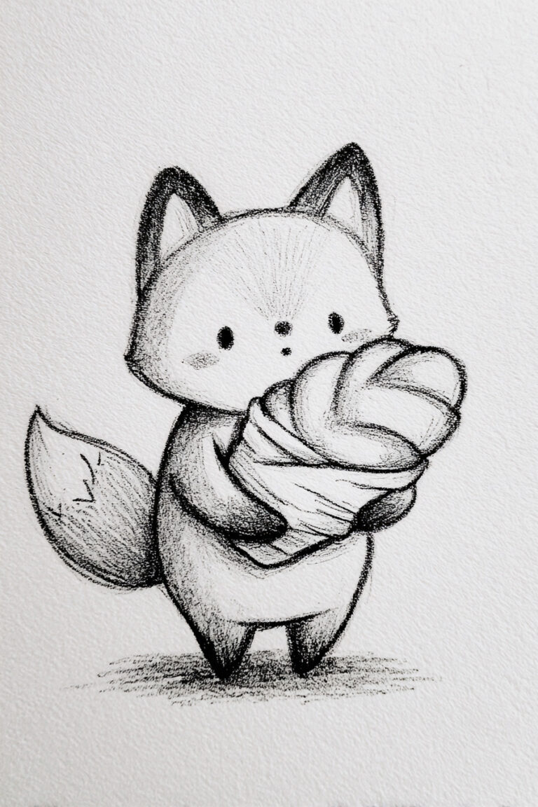 Fox With Warm Bread