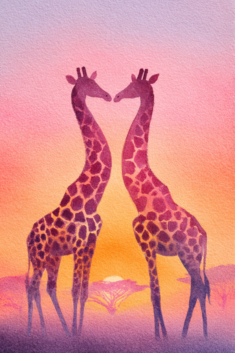 Giraffe Heart Necks