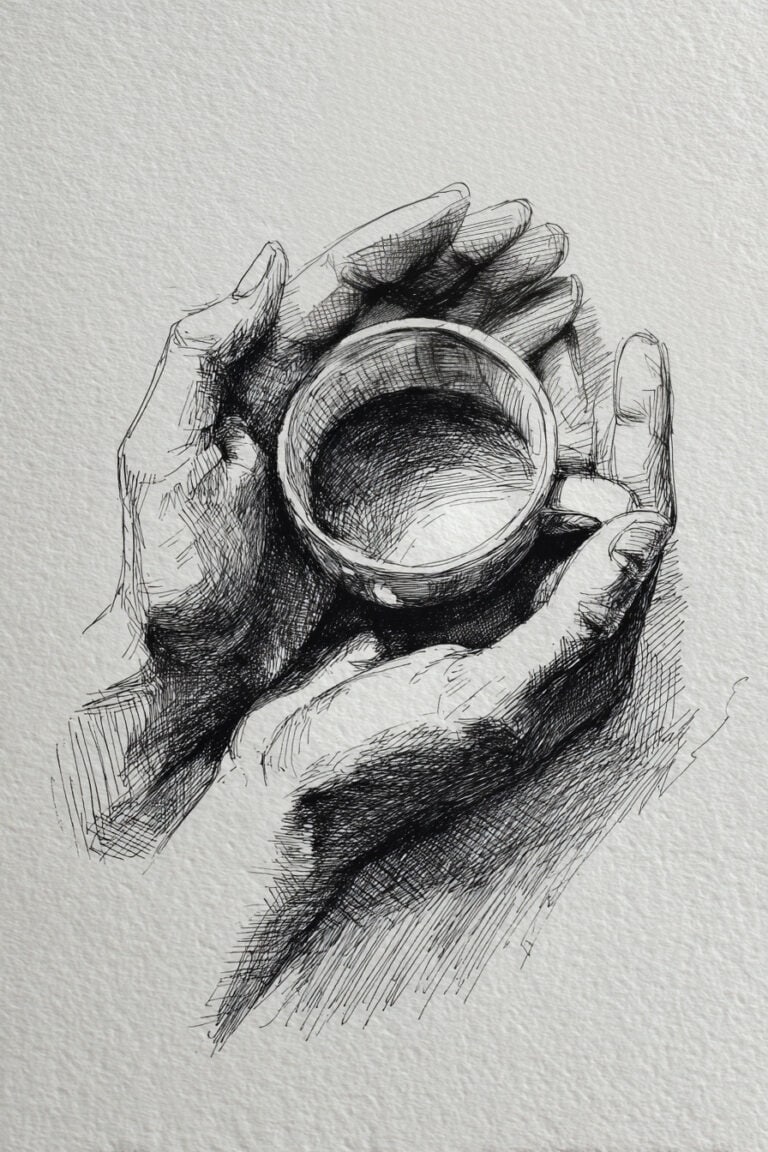 Hands Holding Tea