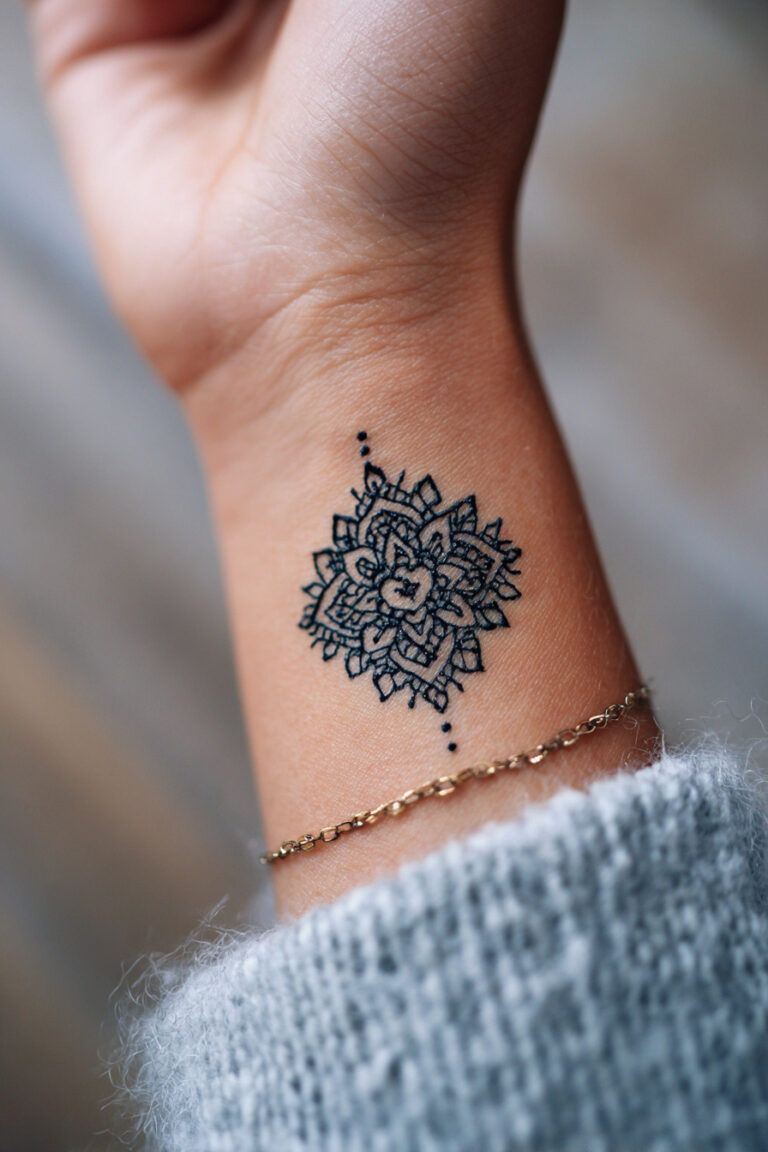 Heart Mandala Palm