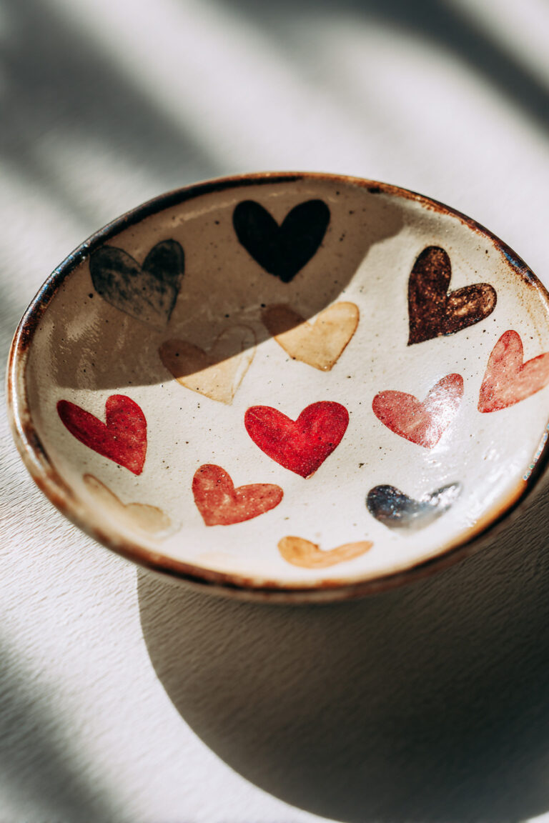 Heart Sprinkle Trinket Dish