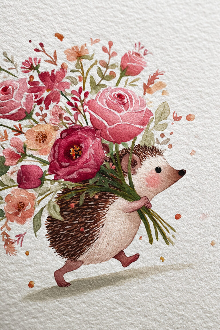 Hedgehog Bouquet Gift