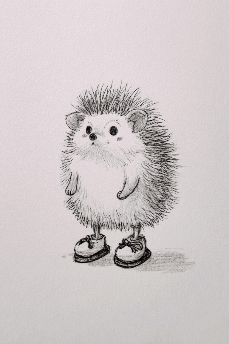 Hedgehog in Shoes