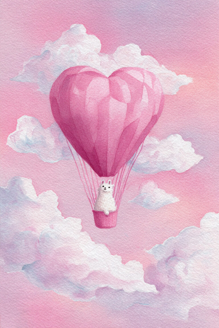 Llama Heart Balloon Ride