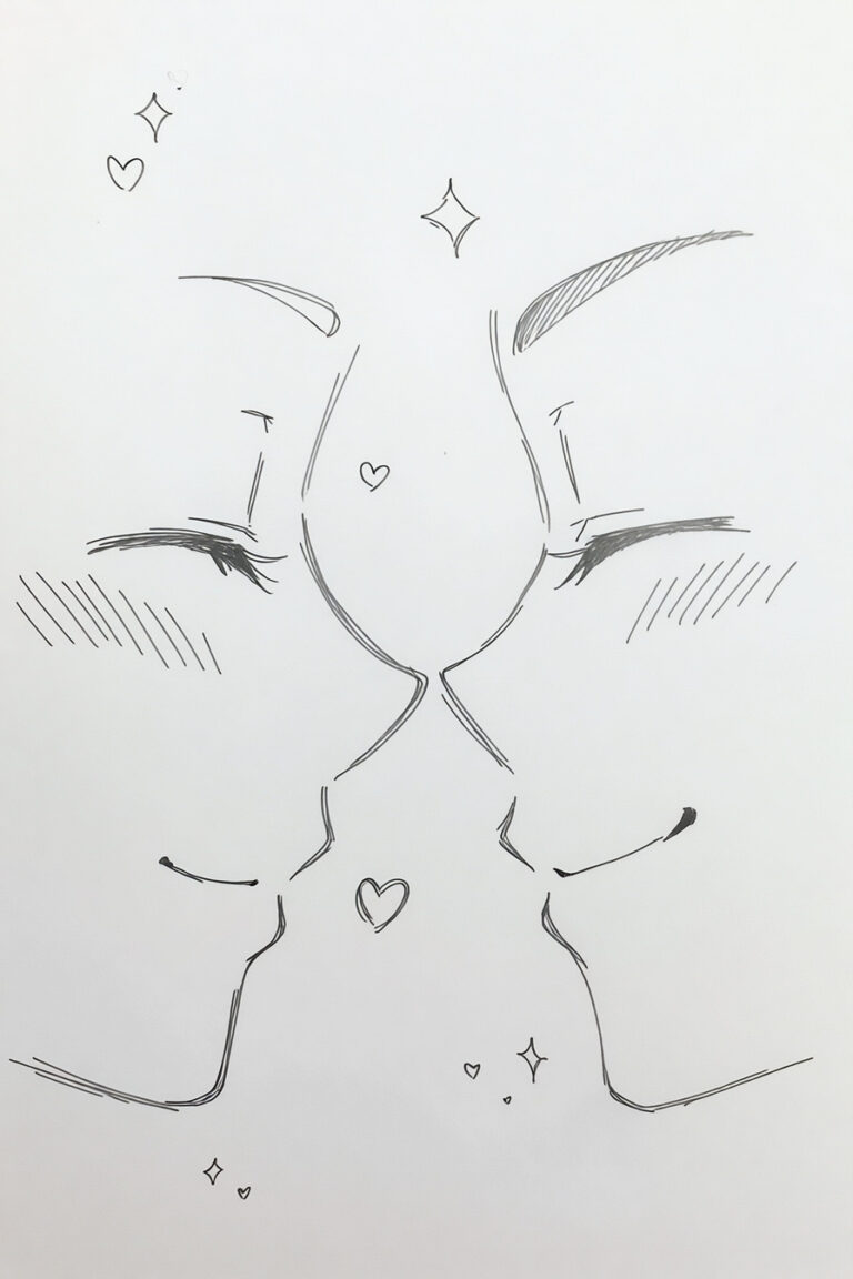 Nose-to-Nose Eskimo Kiss